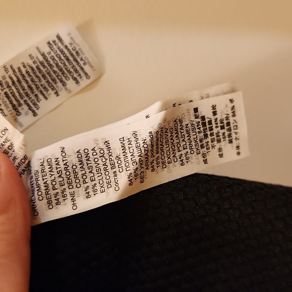 NWT Tory Burch Tory Sport Reflective Stripe Mesh Tank in XL Sport Black - Picture 13 of 15